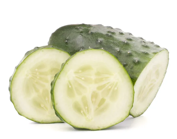 Sliced cucumber vegetable — Stock Photo, Image