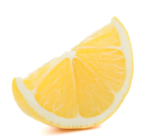 Zitronen- oder Zitronenscheibe — Stockfoto