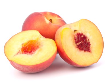 Olgun şeftali meyve