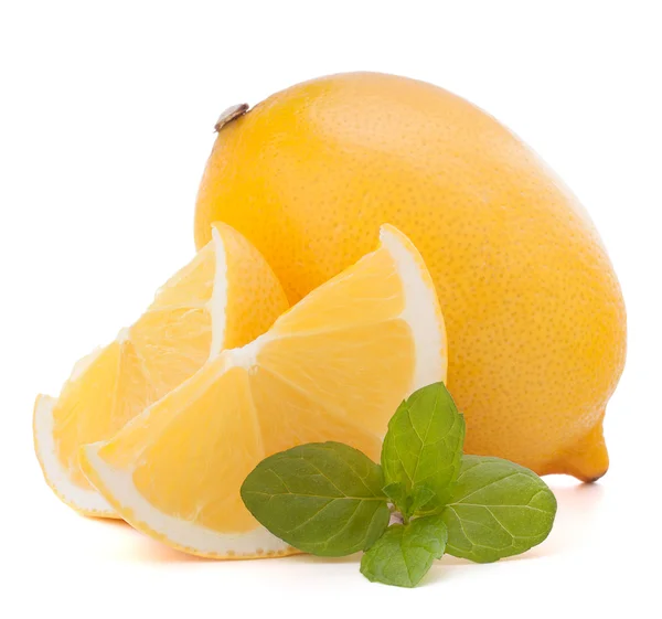 Citron- eller citron-citrusfrugter - Stock-foto