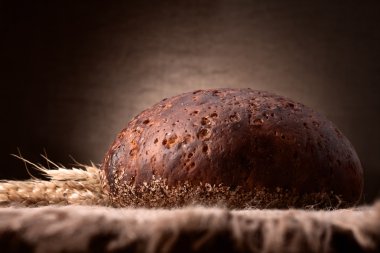 somun ekmek ve çavdar kulakları natürmort