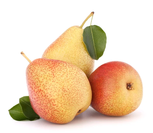 Rijpe peer vruchten — Stockfoto