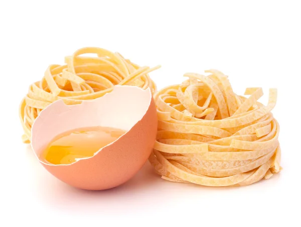 Italienische Pasta Tagliatelle Nest — Stockfoto