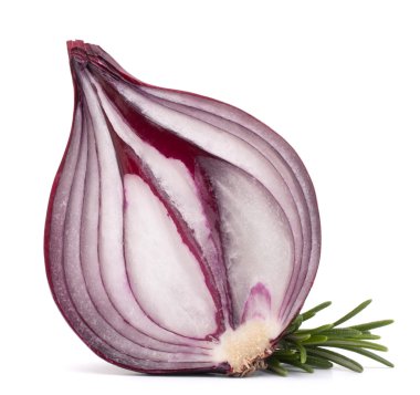 Kırmızı soğan ve biberiye yaprağı