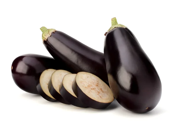 Aubergine of aubergine plantaardige — Stockfoto