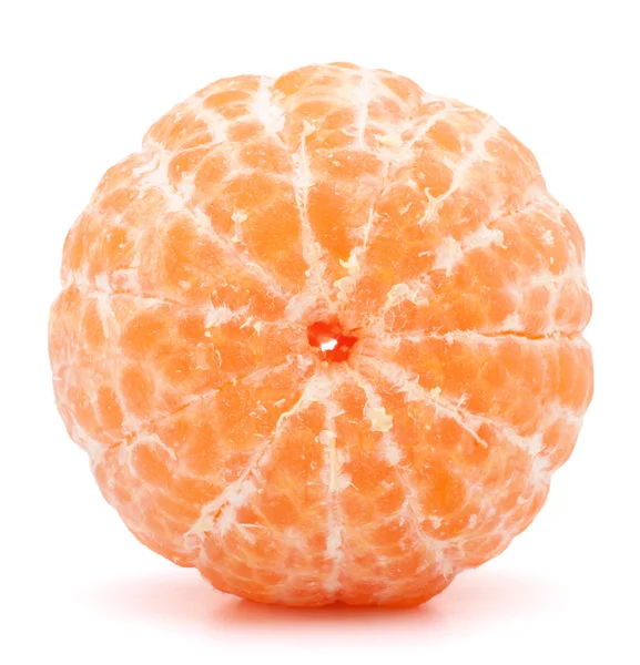 去皮的橘或普通话水果 — 图库照片