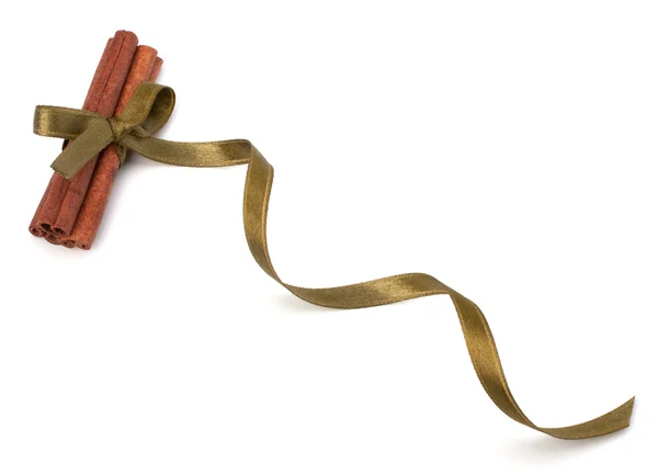 Εορταστική τυλιγμένο ραβδιά κανέλας — Φωτογραφία Αρχείου