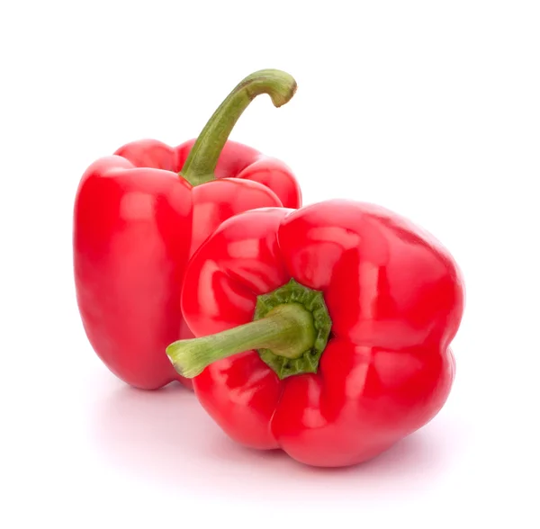 Red pepper isolated on white background — Stock Photo, Image