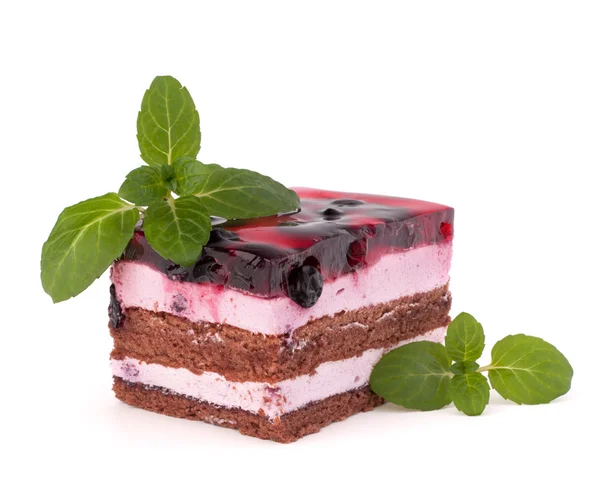 Leckeres Kuchenstück — Stockfoto