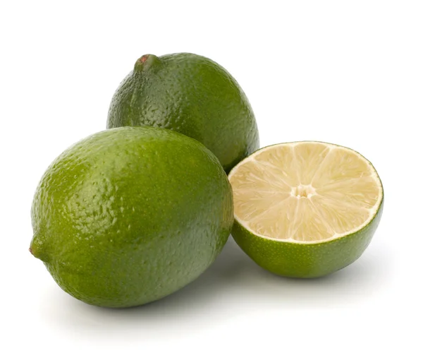 Lime isolated on white background — Stock Photo, Image