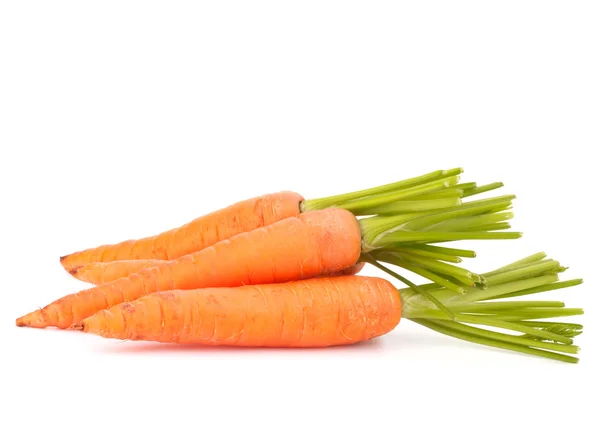 Carrot vegetable with leaves — Stock Photo, Image