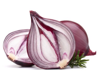 Kırmızı soğan ve biberiye yaprağı