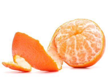 soyulmuş mandalina veya mandalina meyve