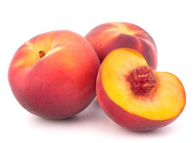 Olgun şeftali meyve