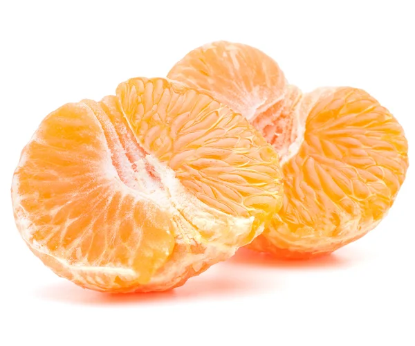 Demi-mandarine ou mandarine pelée — Photo