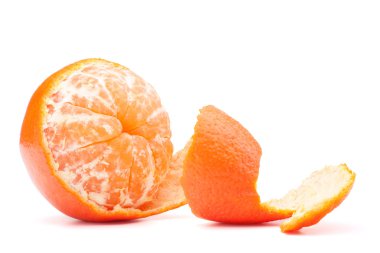 soyulmuş mandalina veya mandalina meyve