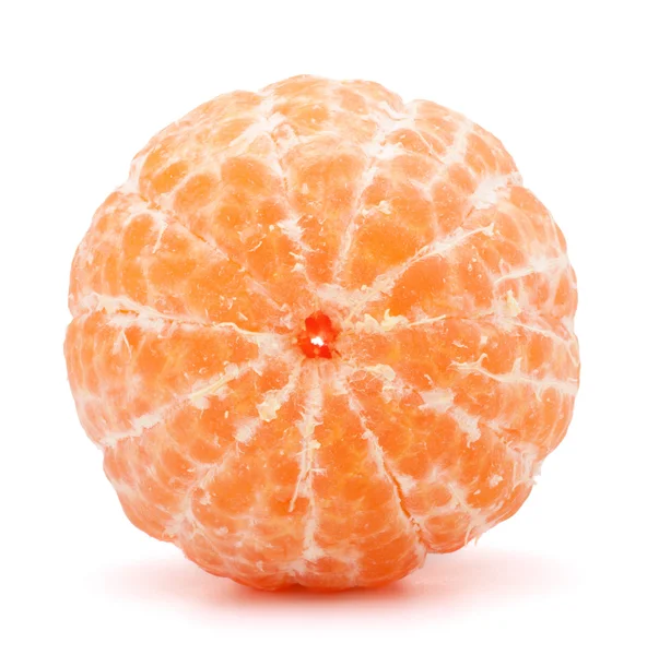 Mandarina pelada o fruta de mandarina —  Fotos de Stock