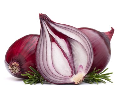 Kırmızı soğan ve biberiye yaprağı