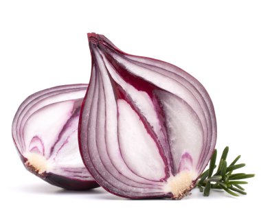 Kırmızı soğan ve biberiye yaprağı