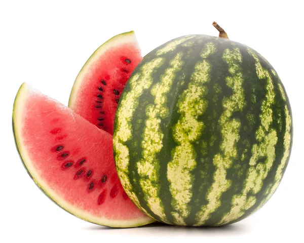 Gesneden rijp watermeloen — Stockfoto