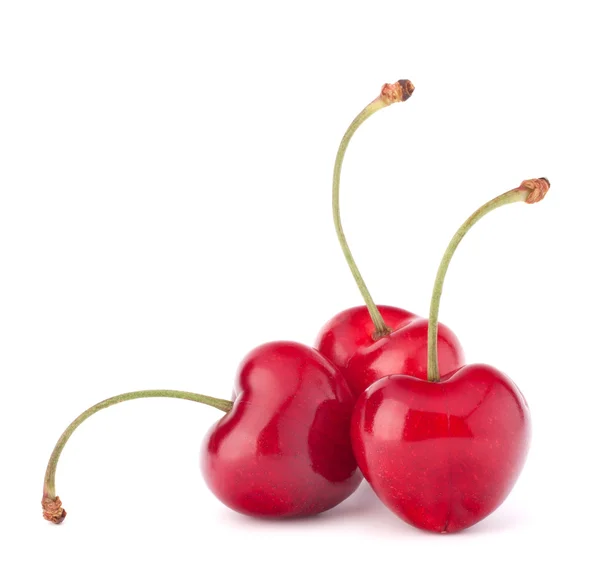 Herzförmige Kirschbeeren — Stockfoto