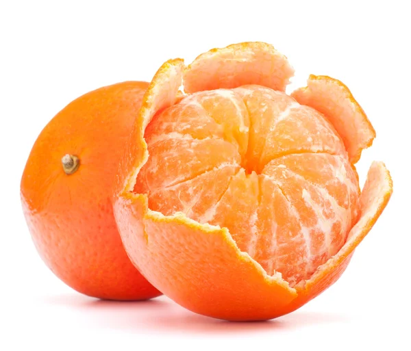 Oloupané mandarinky nebo mandarinky ovoce — Stock fotografie