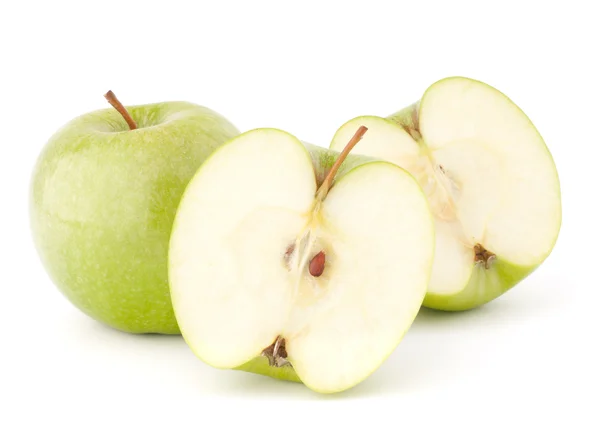 Grönt äpple — Stockfoto