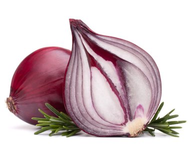 Kırmızı soğan ve biberiye yaprağı