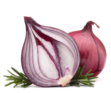 Kırmızı soğan ve biberiye yaprağı