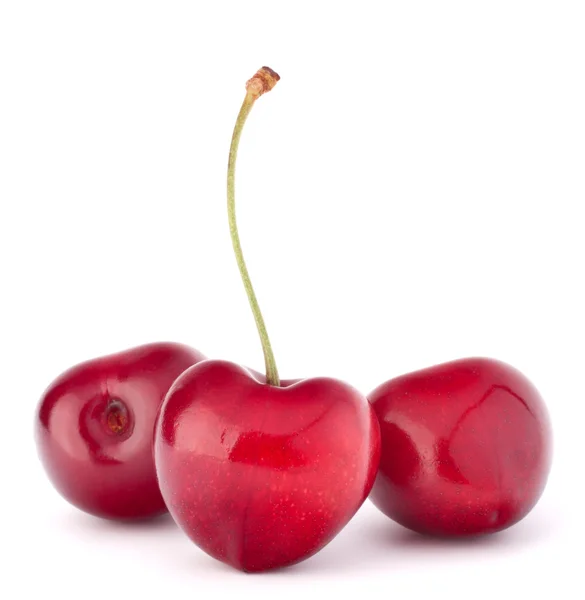 Herzförmige Kirschbeeren — Stockfoto