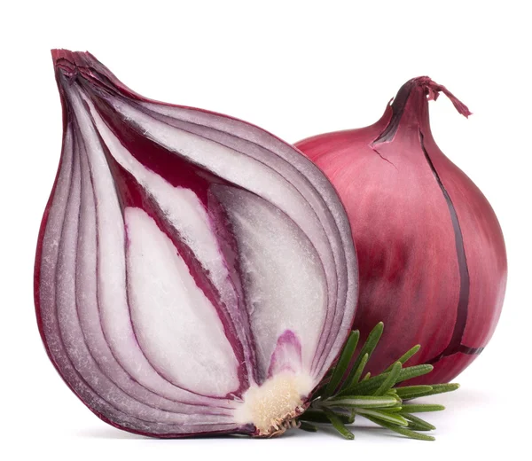 Kırmızı soğan ve biberiye yaprağı