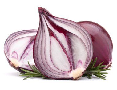 Kırmızı soğan ve biberiye yaprağı