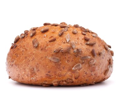 Hamburger topuz veya rulo ile susam tohumu kesme