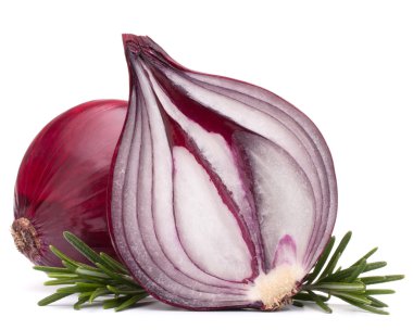 Kırmızı soğan ve biberiye yaprağı