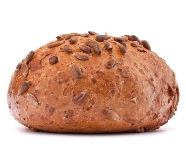 ハンバーガーのパンまたはゴマ種子の切り欠きを持つロール — ストック写真