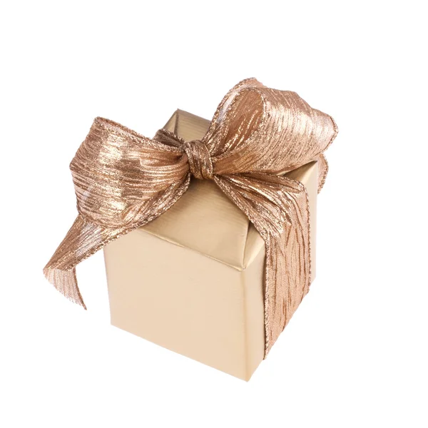 Luxuriöses Geschenk isoliert auf weißem Hintergrund — Stockfoto