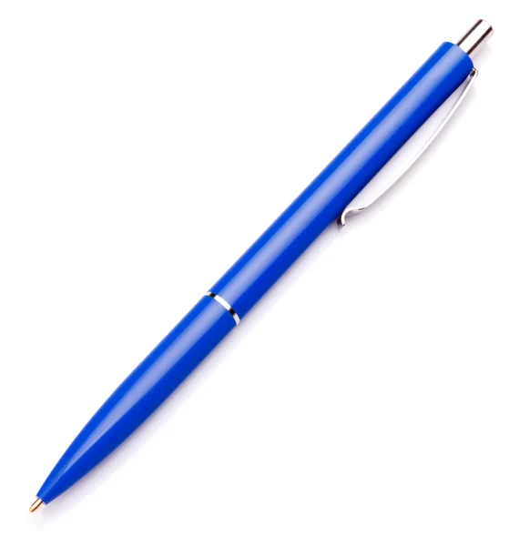 Długopis na białym tle na białe tło wyłącznik — Zdjęcie stockowe