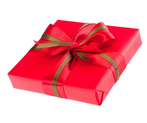 Festive gift box — Stock Photo, Image