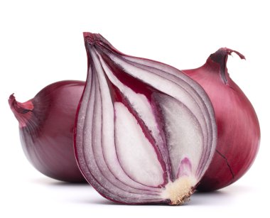 Kırmızı soğan ampul yarısı