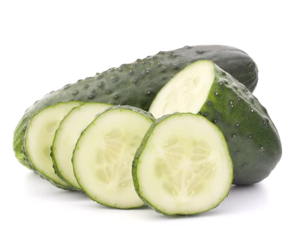 Sliced cucumber vegetable — Stock Photo, Image