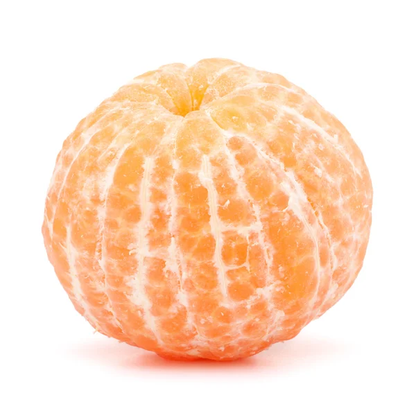 Peeled tangerine or mandarin fruit — Stock Photo, Image