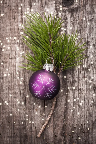 Palla decorazione di Natale — Foto Stock