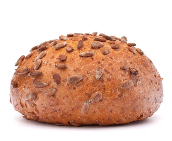 Pan o rollo de hamburguesa con recorte de semillas de sésamo — Foto de Stock