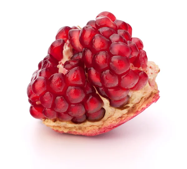 Trasiga granatäpple segment — Stockfoto