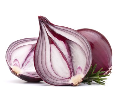 Kırmızı soğan ve biberiye yaprağı