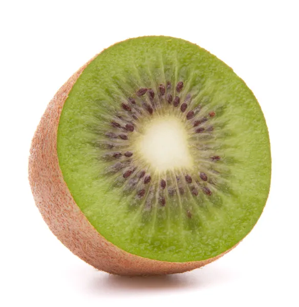 Geschnittene Kiwi-Frucht halb — Stockfoto