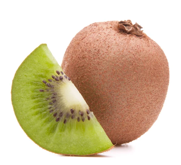 Szeletelt kiwi fruit szegmens — Stock Fotó