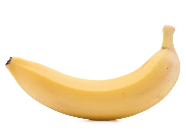 Banana isolated on white background cutout — Stock Photo, Image
