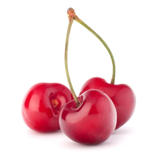 Herzförmige Kirschbeeren — Stockfoto