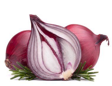 Kırmızı soğan ve biberiye yaprağı